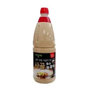 미담채 사골육수 농축액 2kg 8개 1박스