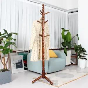 엔겔_ 물푸레 원목 스탠드 옷걸이 행거