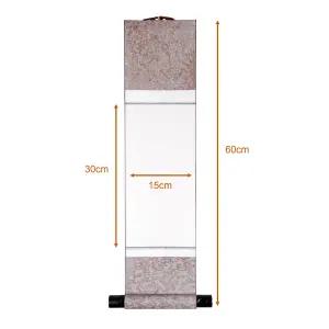 작품용족자 15cmX60cm  빈족자 서예