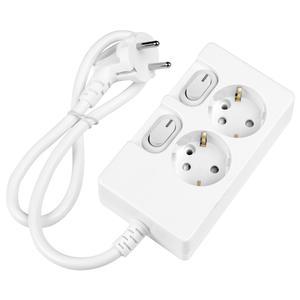 스윗홈 국산 개별멀티탭 2구, 0.7m, 16A, 1개