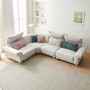 도노 이지클린 코너형 4인 3인 코브라 조야 패브릭 소파