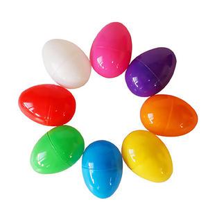 PVC 계란모형 케이스 에그볼 대 100입 6x8cm /혼합