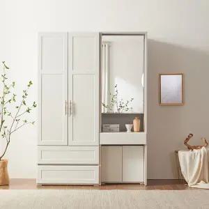 보루네오 마르체 데이 1400 서랍형 화장대 옷장 세트 BJN613C