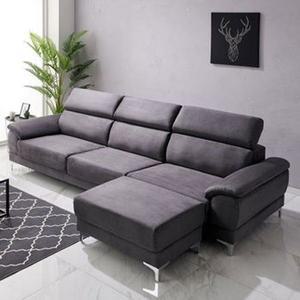 [NS홈쇼핑]생활 방수 아쿠아텍스 그레이스 4인용 쇼파+스툴 세트[32136987]