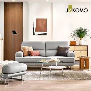 모노쉬 3인 슈렁큰 천연면피 소가죽 소파+스툴