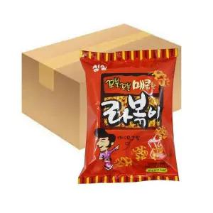 싱싱 라볶이 50g 40개입 1박스 매콤한 스낵 과자 무