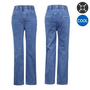 여자청바지 밴딩 여름 스판 여성 청바지