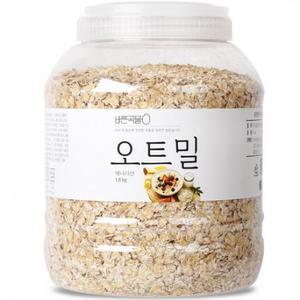 바른곡물 오트밀 PET 캐나다산, 1.8kg, 1개 one option