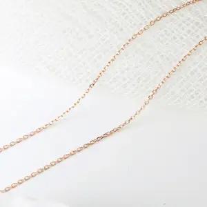 14k 각줄(03굵기) - 체인 목걸이 (40cm~47cm)