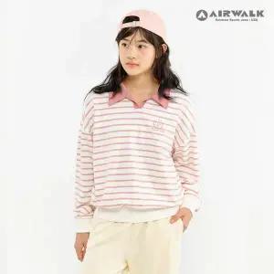 [보리보리/에어워크 주니어]스프라이트 코듀로이 카라 맨투맨 티셔츠