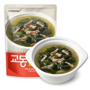 교동 소고기미역국 500g x 4팩