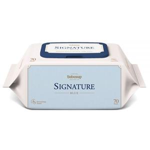 베베숲 시그니처 블루 기저귀 물티슈 캡형 70매 x 30팩