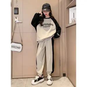 [삐삐네옷가게]여아 주니어 웨이트 봄가을 맨투맨 트레이닝 상하