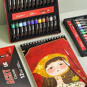 조르조네 아크릴 물감 12색 24색 30색 3종 그림물감 세트