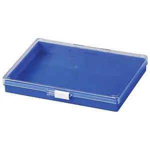 투명커버 미니 전자부품 케이스 블루 W27F4ED