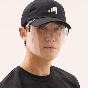 리얼사이트 기본형 캡쉴드 투명 모자부착형 등산 낚시 골프 사계절99.9%자외선차단 썬캡 [NT971]