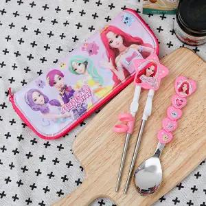 [보리보리/오키즈]시크릿쥬쥬 수저케이스세트-별의보석 교정용-PR005 (R0009)