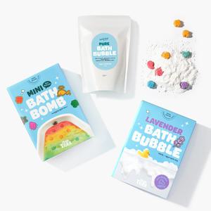 [마이리틀타이거] 미니배쓰밤(80pcs)+배쓰버블(택 1) set