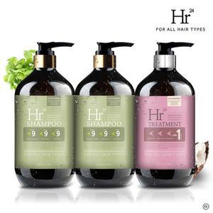 Hr24 샴푸 비오틴 단백질 대용량 천연 총 2개+트리트먼트1개 3000ml 자연유래 두피 약