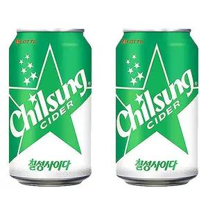 롯데 칠성사이다 355ml x 24캔