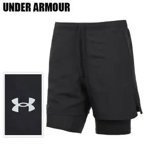 언더아머 남성용 론치 5인치 2 IN 1 쇼츠 1382640-001
