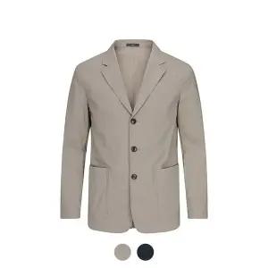 [앤드지] 린넨 혼방 투웨이 스트레치 릴렉스 캐주얼 자켓_BZC2KG1151