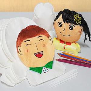 풍선 만들기 10개입 세트 얼굴 계획표 입체 미술 색칠 놀이 diy 키트 유치원 초등 학교 돌봄 방과후 어린이 교구 수업 재료