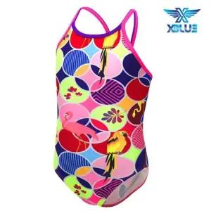 XBLUE 여아동 탄탄이 원피스 수영복 0W53547 레슨