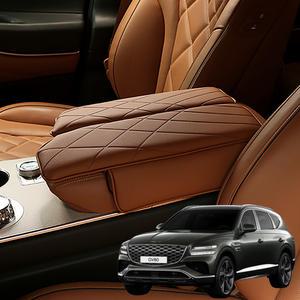 루젠 제네시스 GV80 페이스리프트 콘솔쿠션 자동차 팔걸이쿠션 암레스트