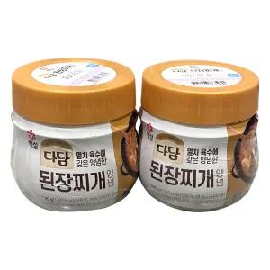 코스트코 냉장 다담 된장 찌개 양념 840g x 2