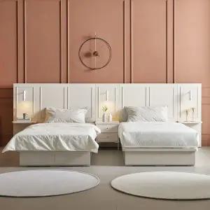 [아이앤] 밀라튼 트윈 슈퍼싱글 호텔침대프레임 FU