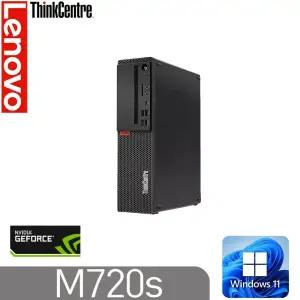 [LENOVO]리퍼 중고컴퓨터 ThinkCentre M720s 인텔8세대 i5-8400 DDR4 8G SSD128G+500G 지포스GT730 윈11 슬림PC