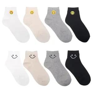 국산 여성 스마일 포인트 양말 5켤레