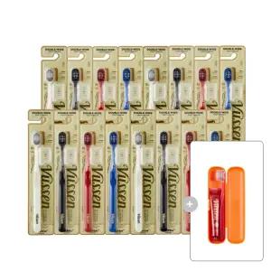 뷰센 더블와이드 칫솔 12입+4입+양치키트