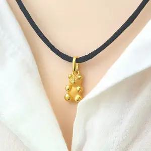 24k순금 하리보 곰돌이 목걸이 메달 펜던트 3.75g