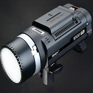 SMDV B500 TTL 순간광 스트로보 조명 배터리형 고속 동조가산카메라