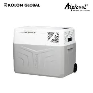 [코오롱 공식판매] 알피쿨 S40 캠핑냉장고 코오롱수입 정식A/S 쿨그레이 휴대용 이동식 40L