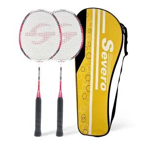 세베로 카본 배드민턴 라켓  카본5미니 2p+풀커버 어린이 경량 라켓