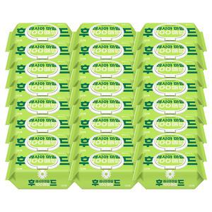 후레시아 마일드 100매 x 24개 캡형 물티슈 코디 쌍용씨앤비 물휴지 물화장지