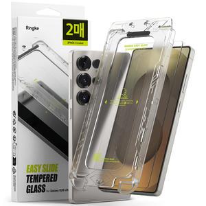 갤럭시S25 울트라 액정 보호 필름 링케 이지슬라이드 강화유리 풀커버 2매