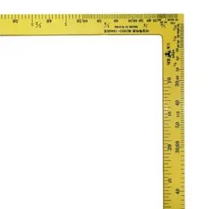 원단마트 패턴용 플라스틱 직각자 35x75cm