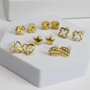 [가앤] 24k순금 침 귀걸이 6종 모음