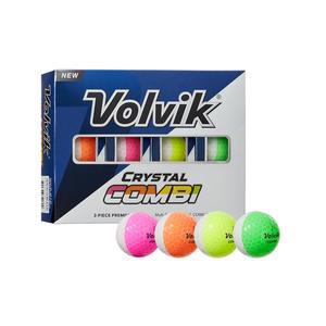 [볼빅]크리스탈 콤비 3피스 골프공 12구