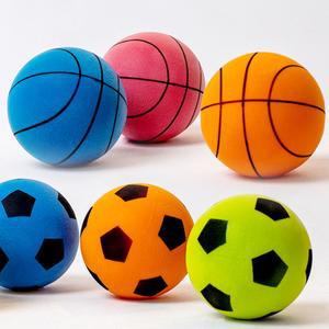 무소음 스카이볼 축구공 농구공 3호 17-18cm 랜덤발송 당일출고  무소음 소프트볼 무소음공 무소음 탱탱볼