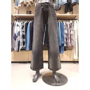 [잠뱅이](김해점)유니)블랙 난스판 도밍고 포인트 솔트 올약 캣워싱 LG-BK AO3DLG545