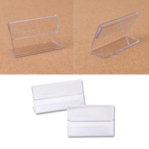 아크릴 소형 가로형 스탠드 쇼케이스 2종 예약 가격표 메뉴판 테이블 안내판 이름표 꽂이