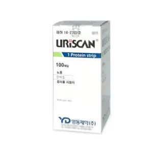 뇨중 단백질 검사용 시험지 - 영동제약 유린스틱 1종 100매입 ( 소변검사지 )