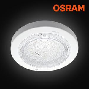 오스람 LED 센서등 원형 15W 현관 복도 계단 베란다 조명
