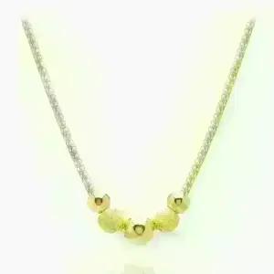 순금목걸이 5볼목걸이 26.25g+18K장식