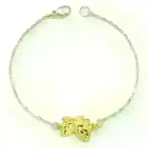 순금팔찌 모던나비팔찌 3.75g+18K장식